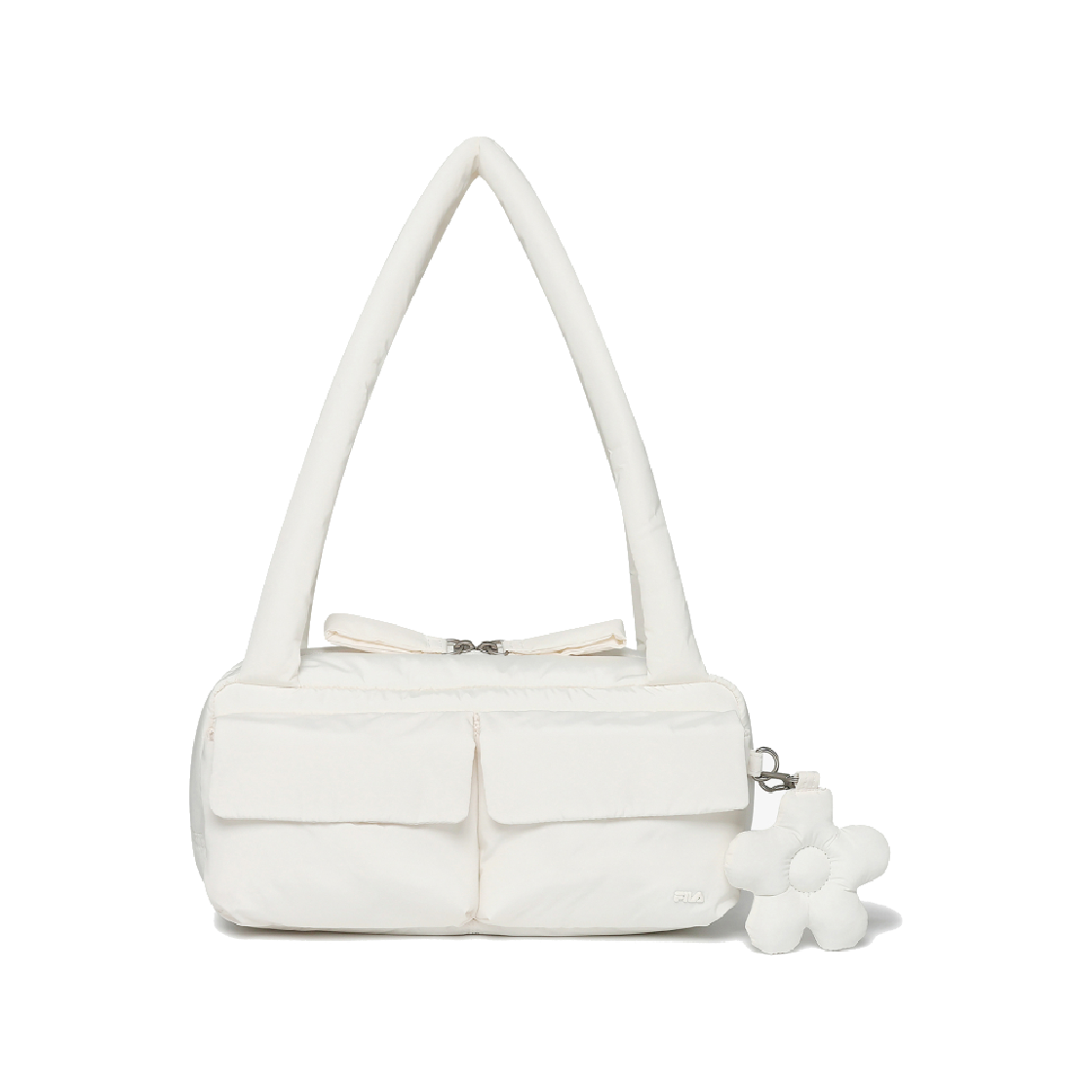 1100FS254RB01F001150 [6% 적립] FILA Puffer Shoulder Bag Cream