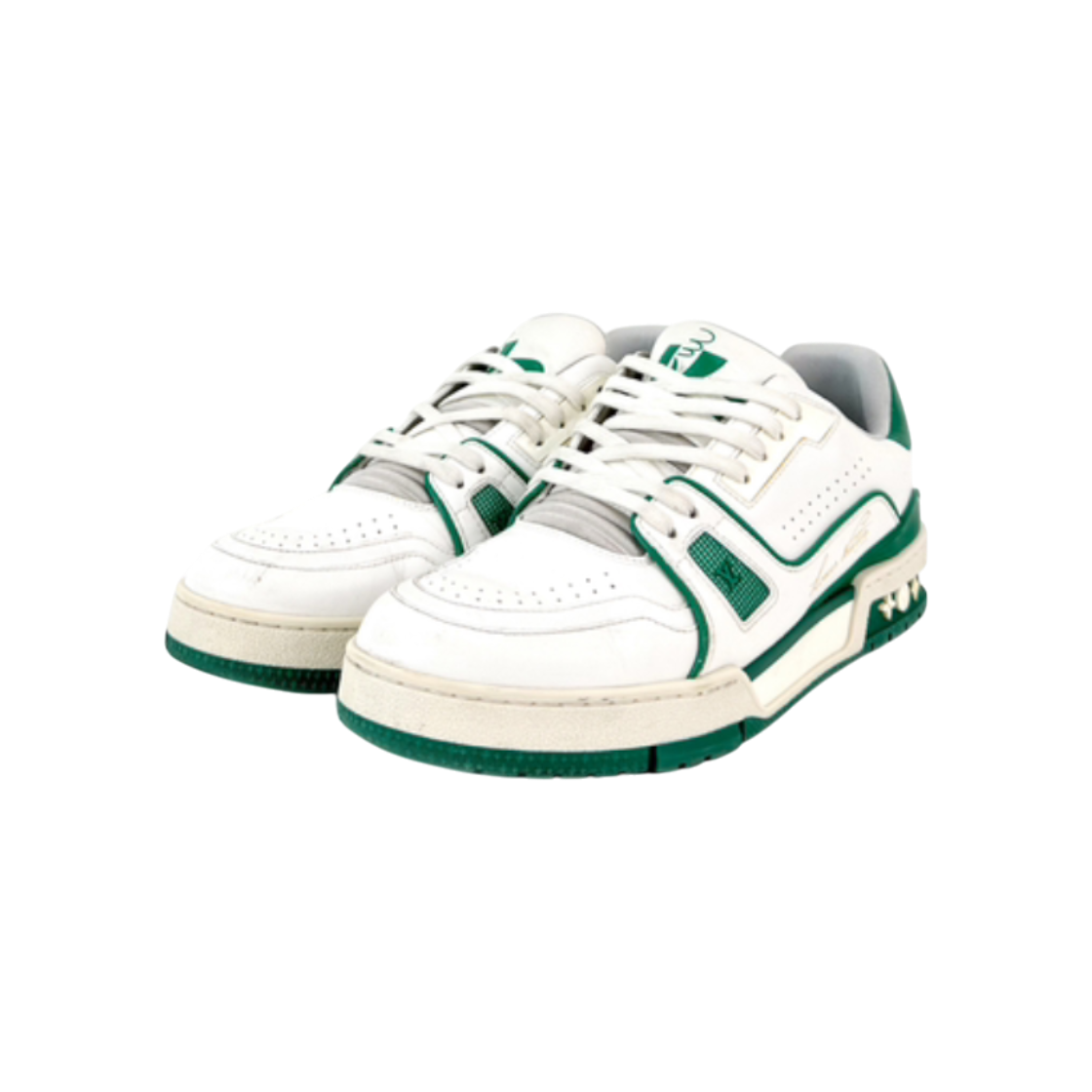ITDO8I59F7R9 Louis Vuitton Men's Trainer Sneakers Green