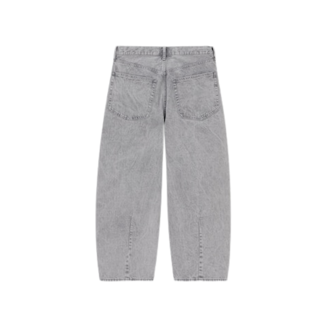 GU 베럴 레그 진 라이트 그레이(GU Barrel Leg Jeans Light Gray) - 2