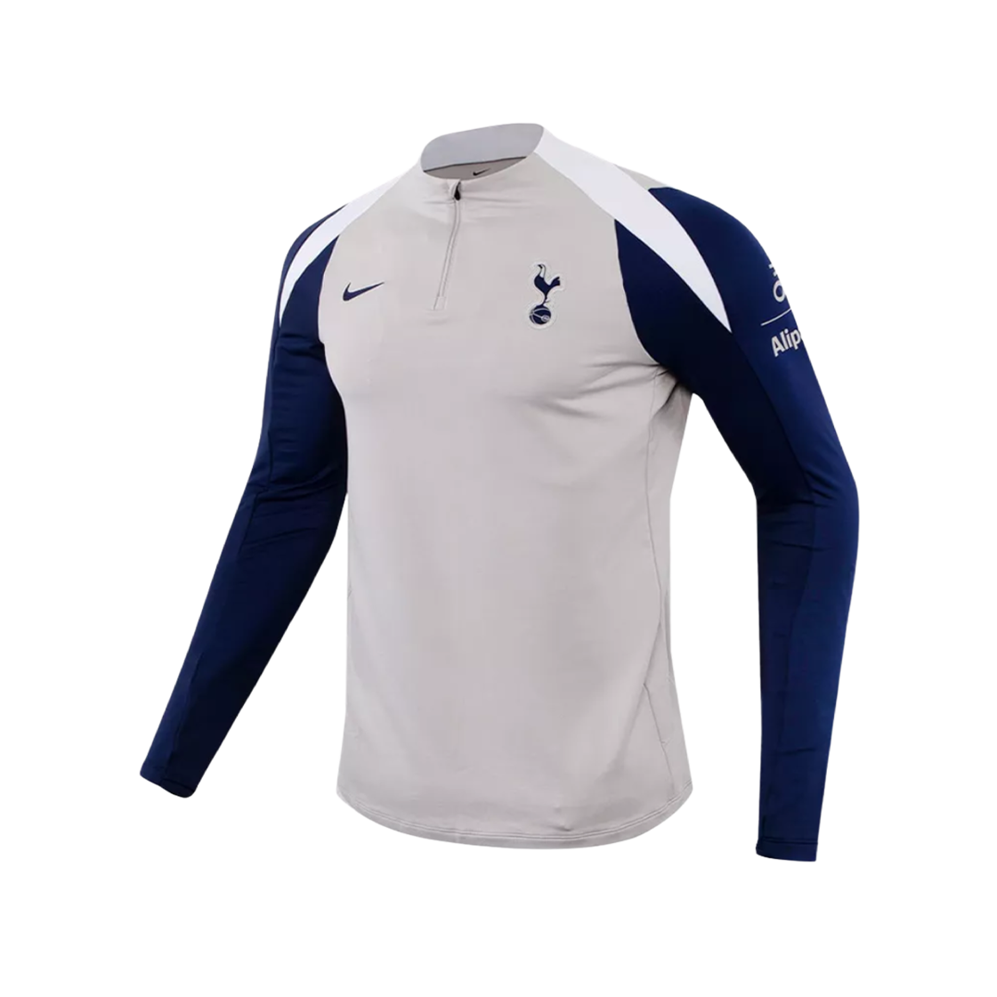 나이키 토트넘 홋스퍼 스트라이크 드릴 탑 그레이 (논 마킹 버전)(Nike Tottenham Hotspur Strike Drill Top Grey (Non Marking Ver.))