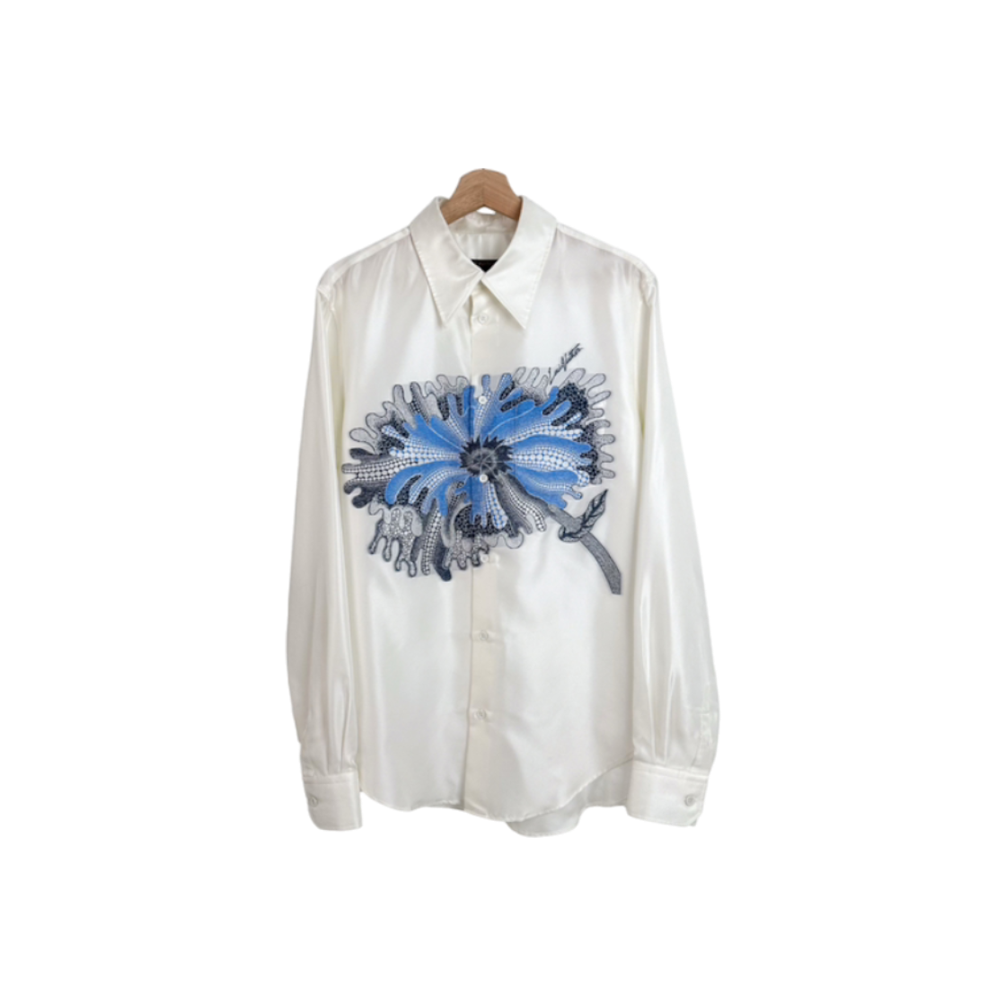 ITS25LBRDD9H Louis Vuitton x Kusama Yayoi Psychedelic Flower Classic Shirt