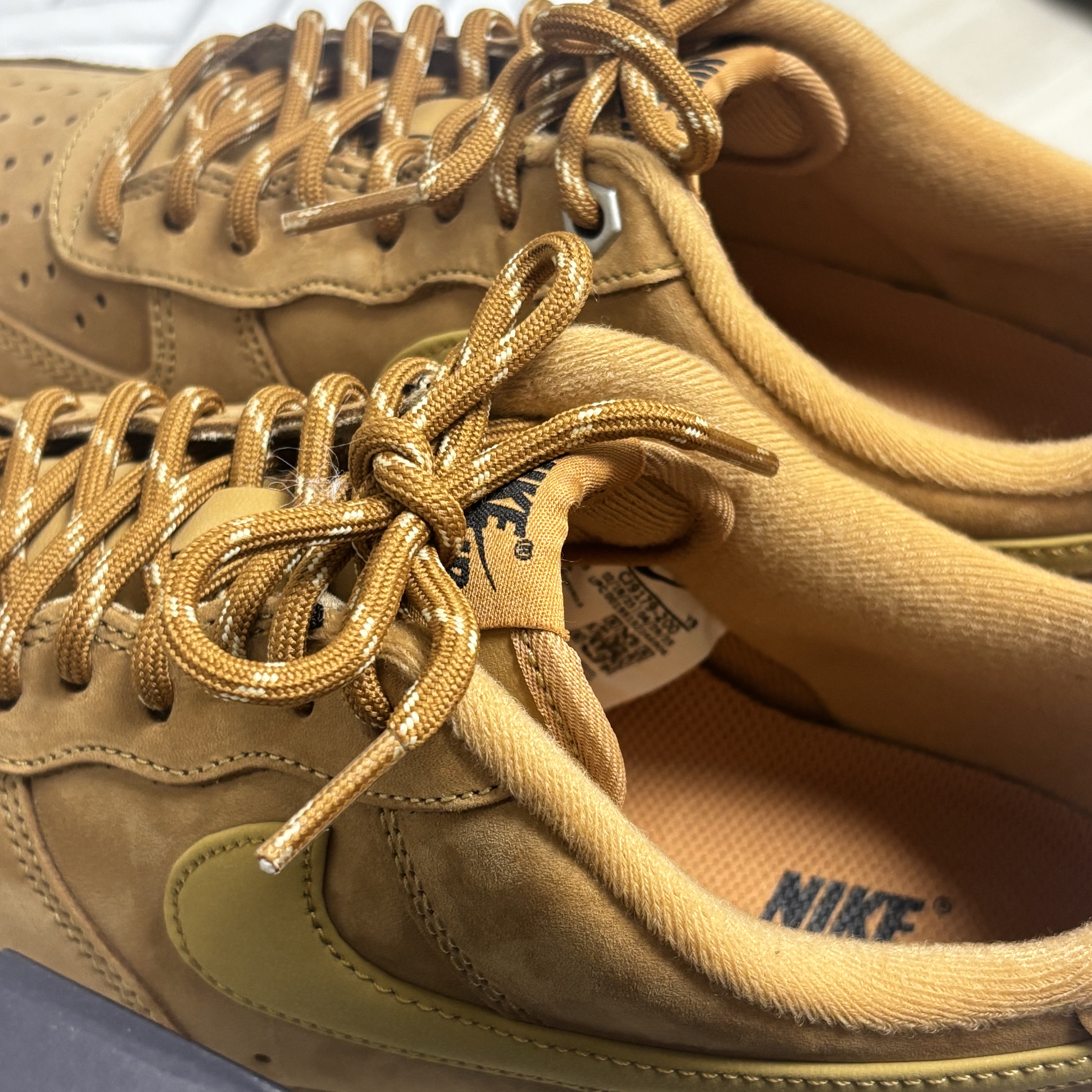 Nike Air Force 1 '07 WB Flax 착용 스타일 - 3