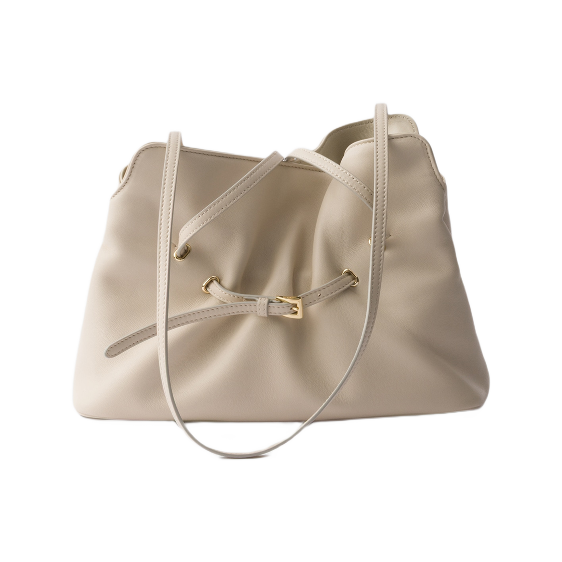 프라다 스몰 프라다 다다 나파 레더 백 아이보리(Prada Small Prada Dada Nappa Leather Bag Ivory) - 2