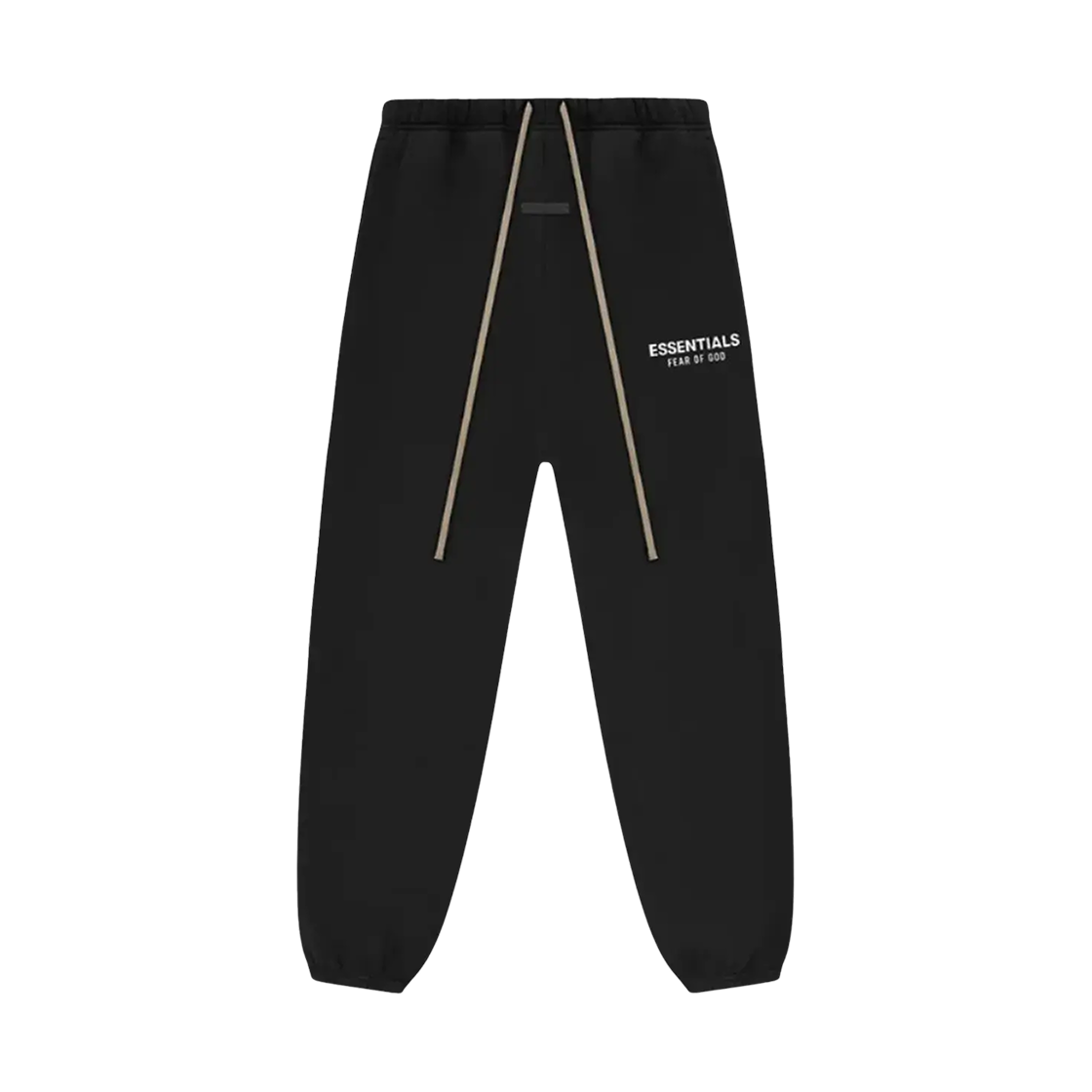 - (W) Essentials Fleece Essential Sweatpant Black - 24FW