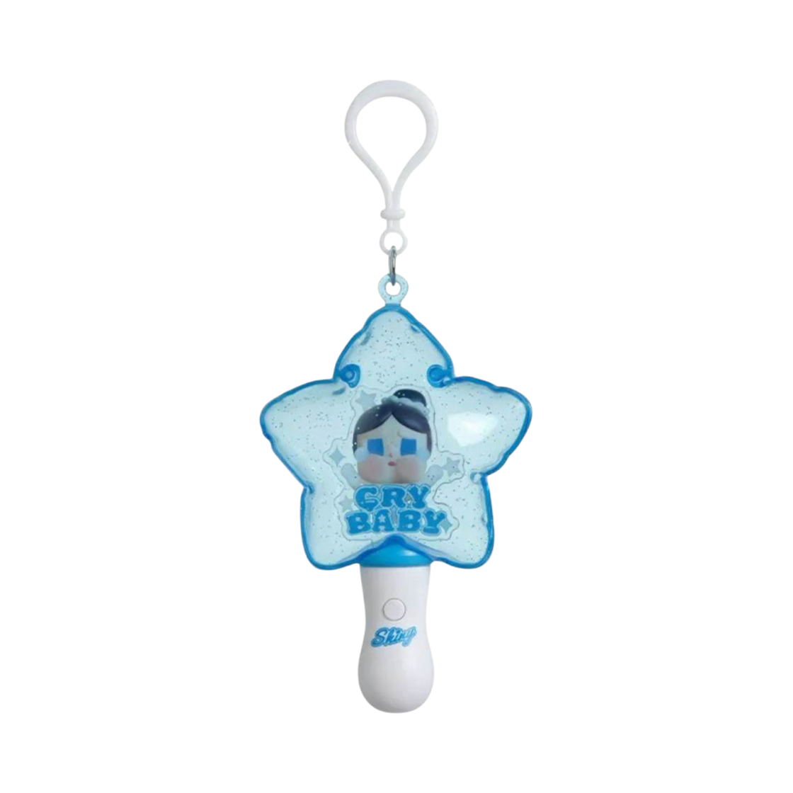 팝마트 크라이베이비 샤이니 샤이니 시리즈 루미너스 펜던트 빛나는 댄서 (개봉 박스)(Pop Mart Crybaby Shiny Shiny Series Luminous Pendant Shiny Dancer (Opened Case))