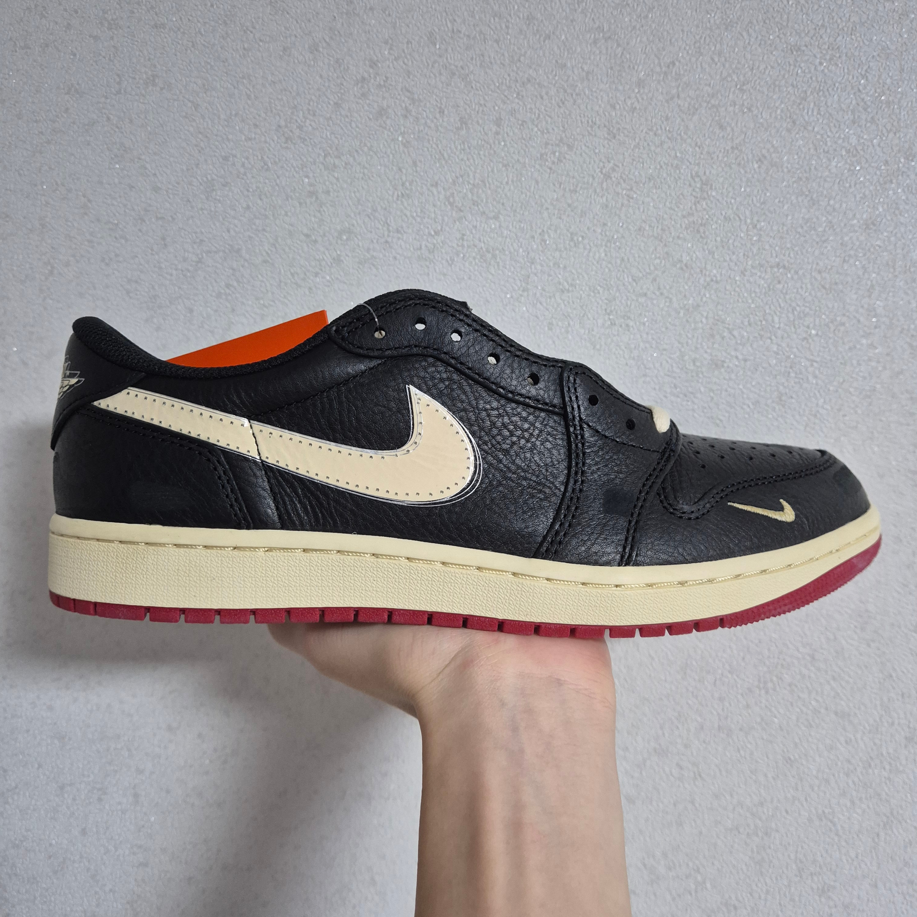 Jordan 1 x Nigel Sylvester Retro Low OG Better With Time 착용 스타일 - 1