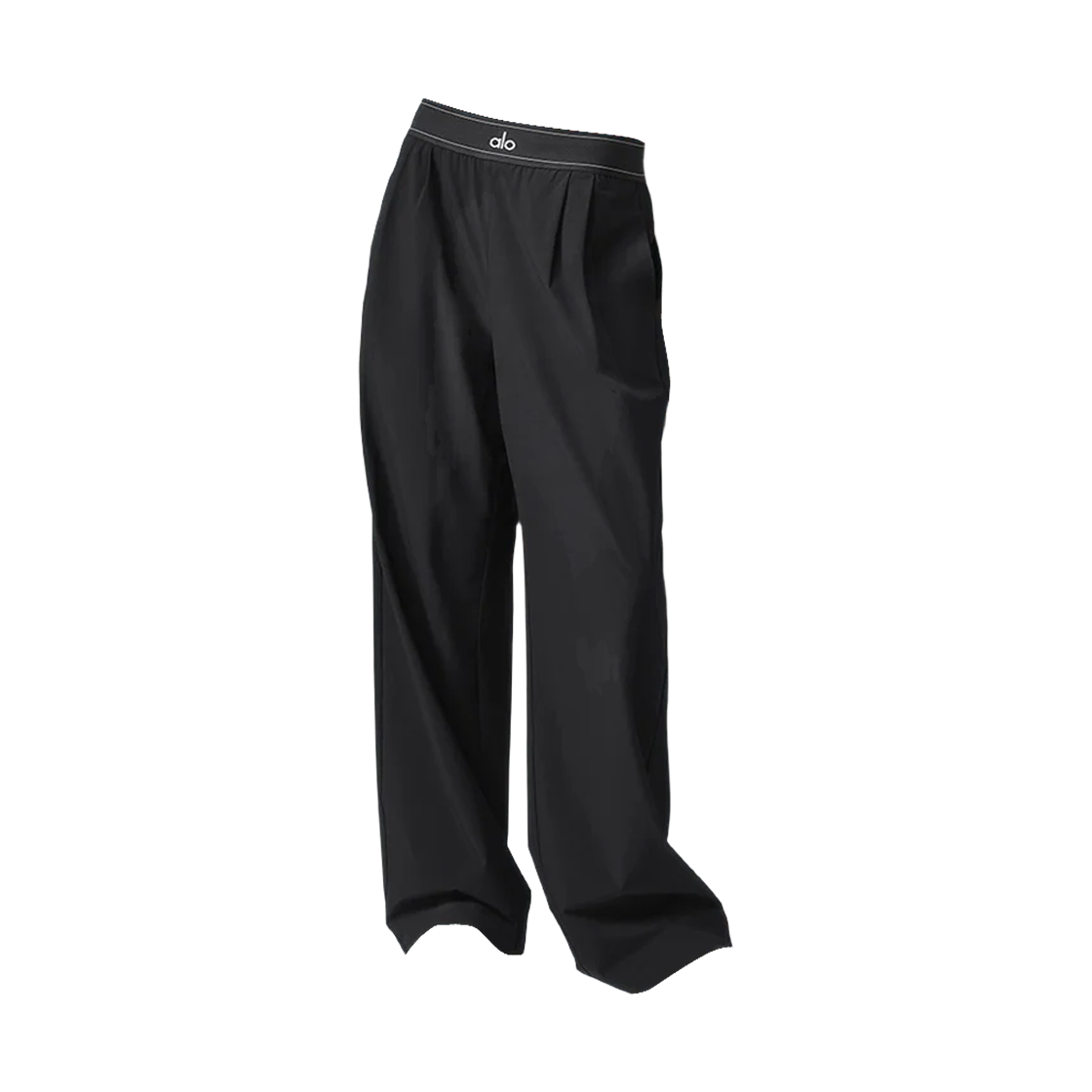 W51432R (W) Alo Yoga Regular Suit Up Trousers Black
