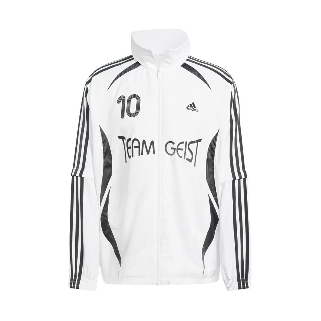 W) 아디다스 프리미엄 크레페 트랙탑 제이드 화이트 - KR 사이즈