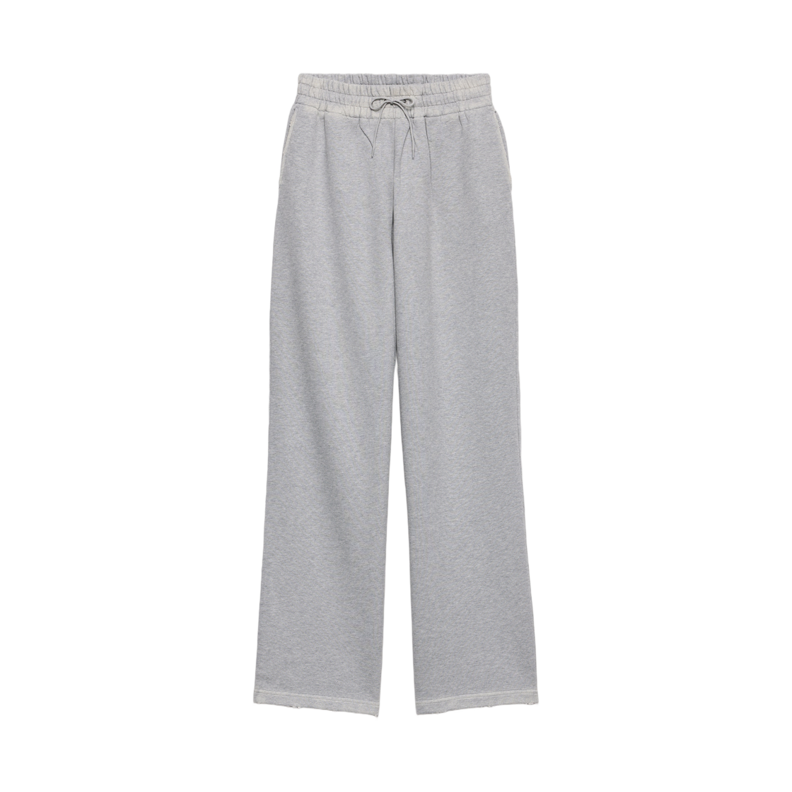 (W) 프라다 코튼 플리스 조거 그레이((W) Prada Cotton Fleece Joggers Grey) - 1