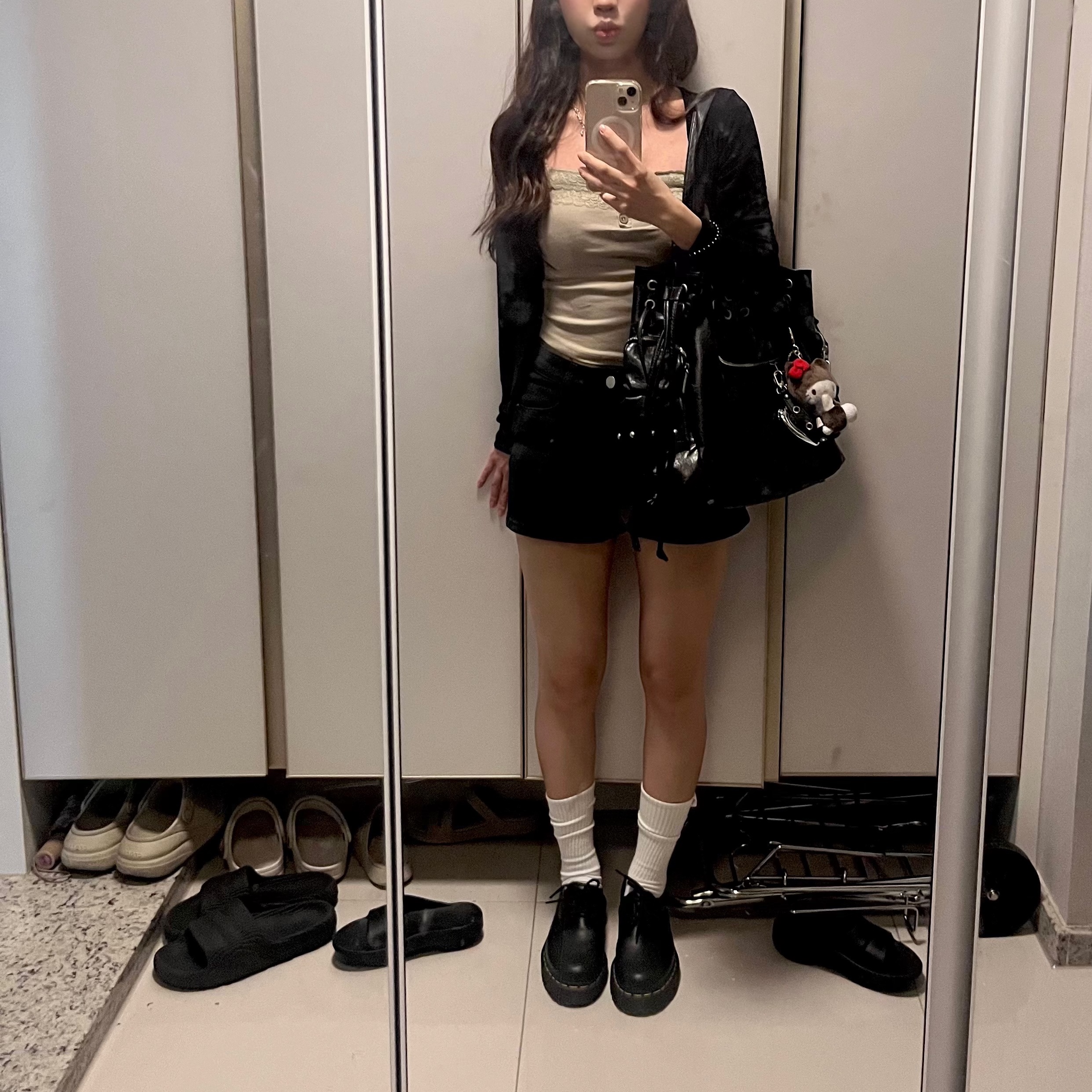 Dr. Martens 1461 Bex Black 착용 스타일