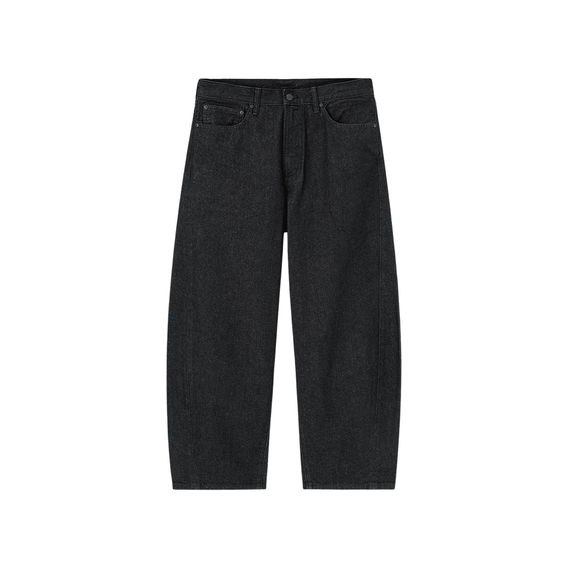 352003-08 GU Barrel Leg Jeans Dark Gray