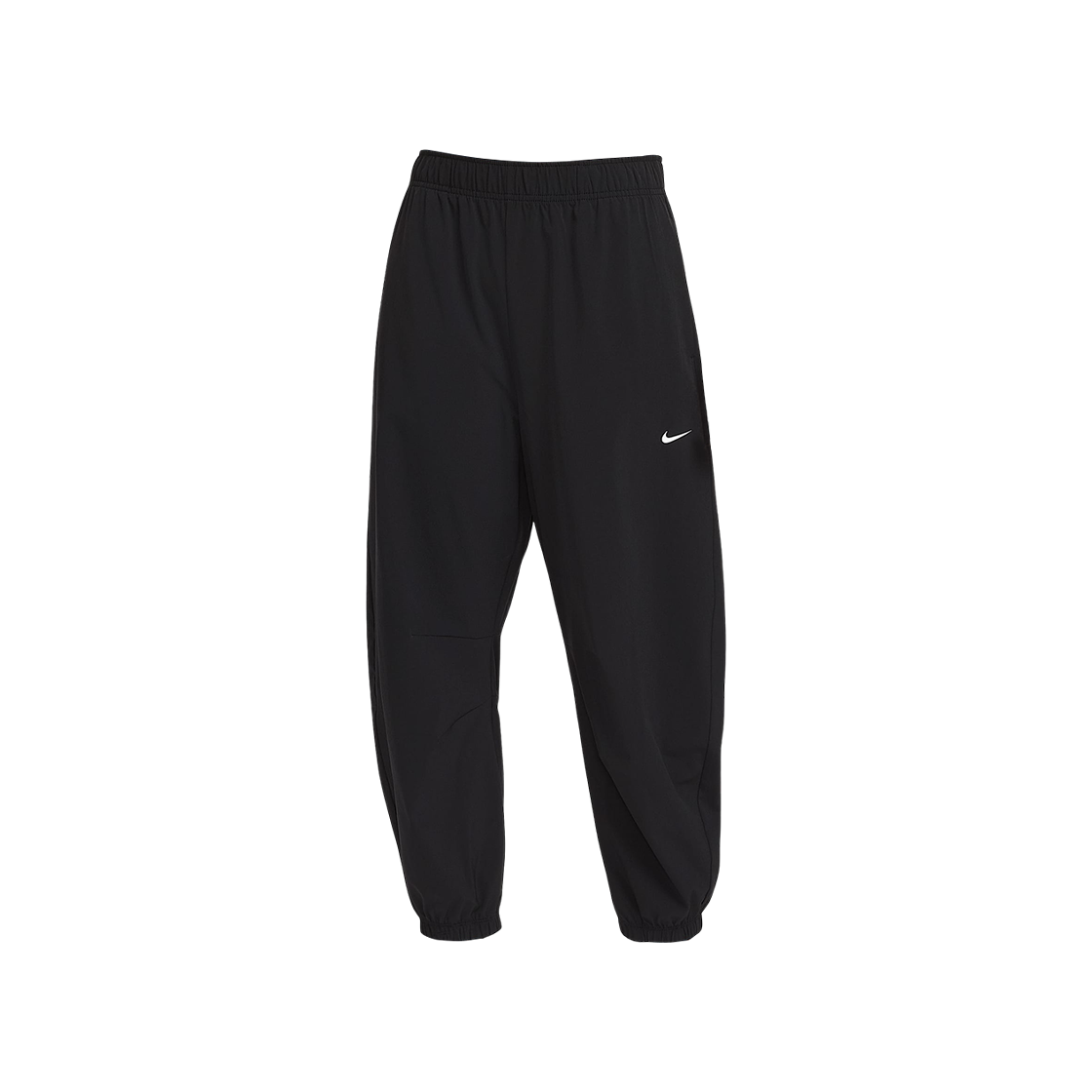 (W) 나이키 원 리펠 하이 웨이스트 우븐 팬츠 블랙 화이트 - 아시아((W) Nike One Repel High Waisted Woven Pants Black White - Asia) - 1