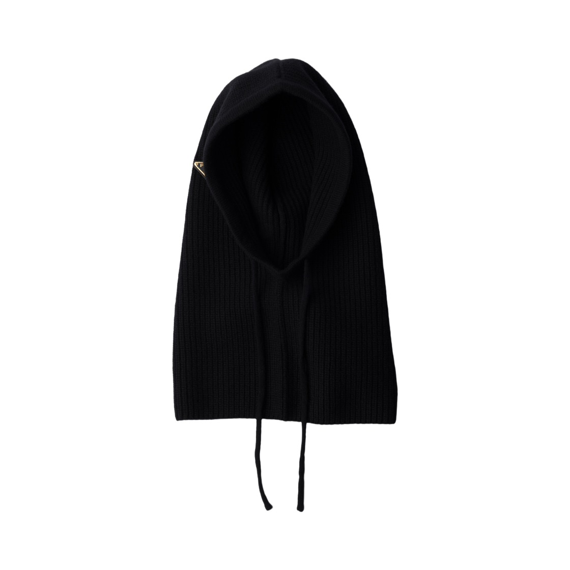 프라다 울 앤 캐시미어 니트 후드 블랙(Prada Wool and Cashmere Knit Hood Black) - 1
