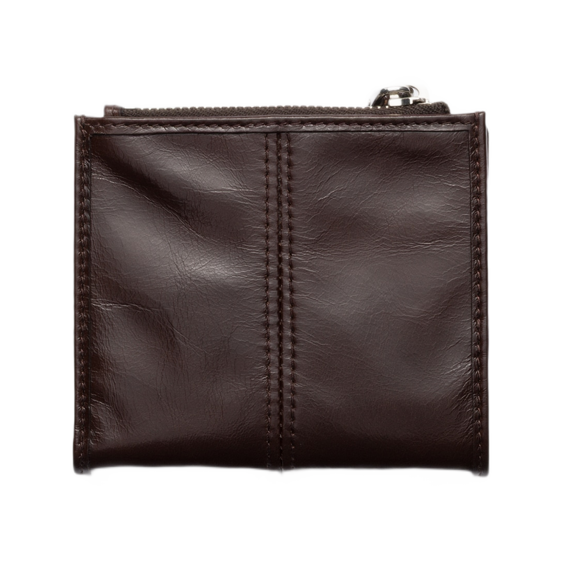 프라다 스몰 레더 월렛 다크 브라운(Prada Small Leather Wallet Dark Brown) - 2