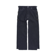 Polyteru HANK Striped Straight Denim Blue Charcoal