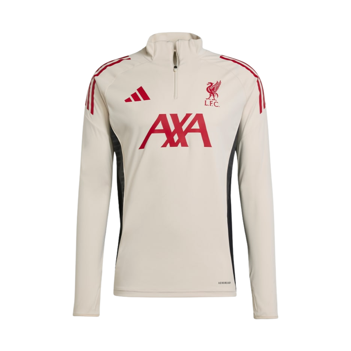 아디다스 리버풀 FC 티로 25 컴피티션 트레이닝 탑 원더 화이트 - KR 사이즈 (논 마킹 버전)(Adidas Liverpool FC Tiro 25 Competition Training Top Wonder White - KR Sizing (Non Marking Ver.))
