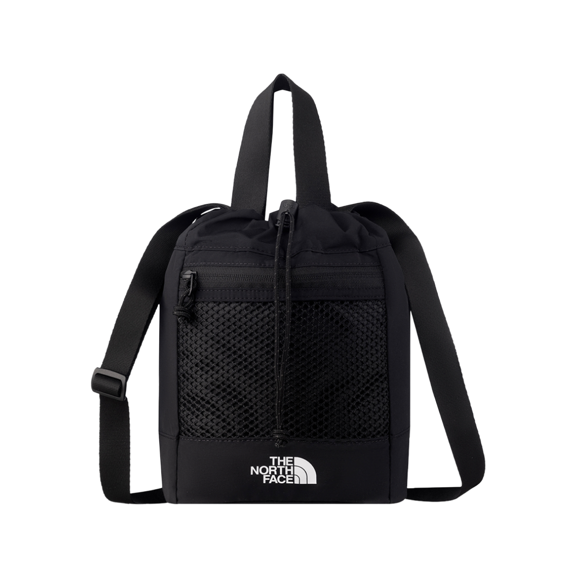 NN2PR14J The North Face Linden Mesh Bucket Bag Mini Black