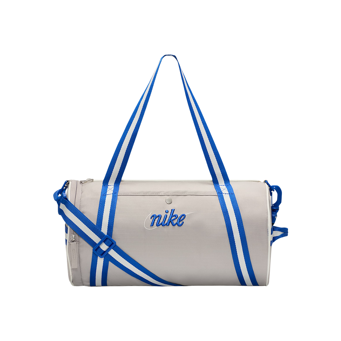 DR6261-009 Nike Heritage Retro Duffle Bag 13L College Grey Sail