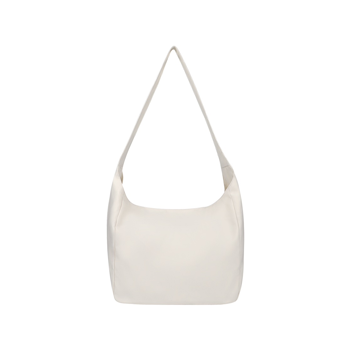 노스페이스 빅 로고 숄더 백 크림(The North Face Big Logo Shoulder Bag Cream) - 2