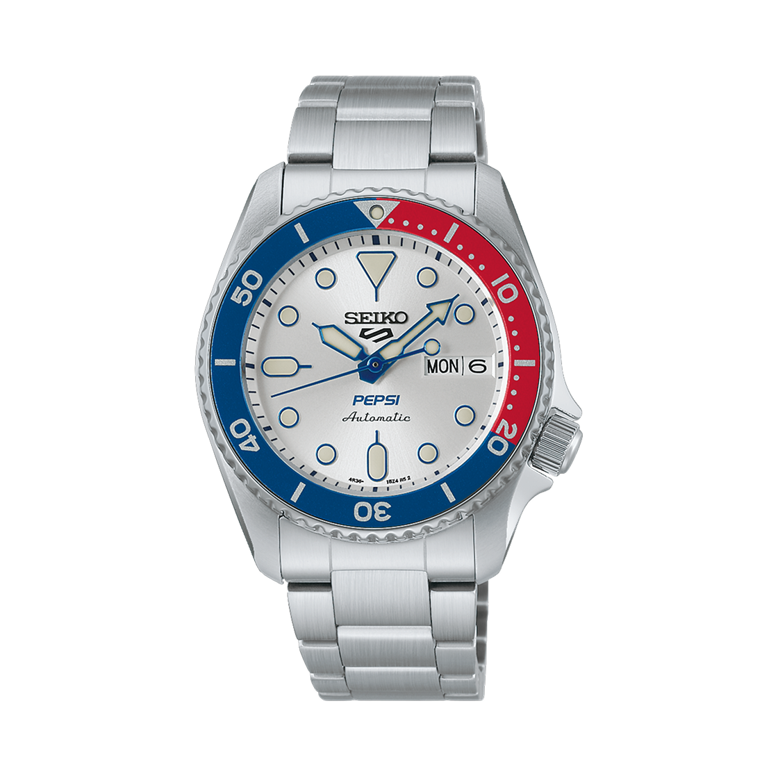 세이코 x 펩시 5 스포츠 SRPL99 블루 레드(Seiko x Pepsi 5 Sports SRPL99 Blue Red)