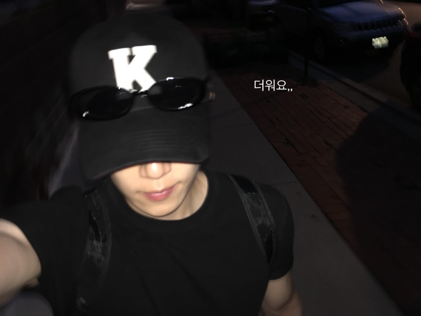 [KREAM 단독] Kamien x KOIN SEOUL K Logo Ball Cap Black, Arc'teryx Heliad 15 Backpack Black 착용 스타일