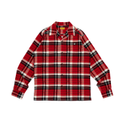Human Made Flannel Check Shirt Red