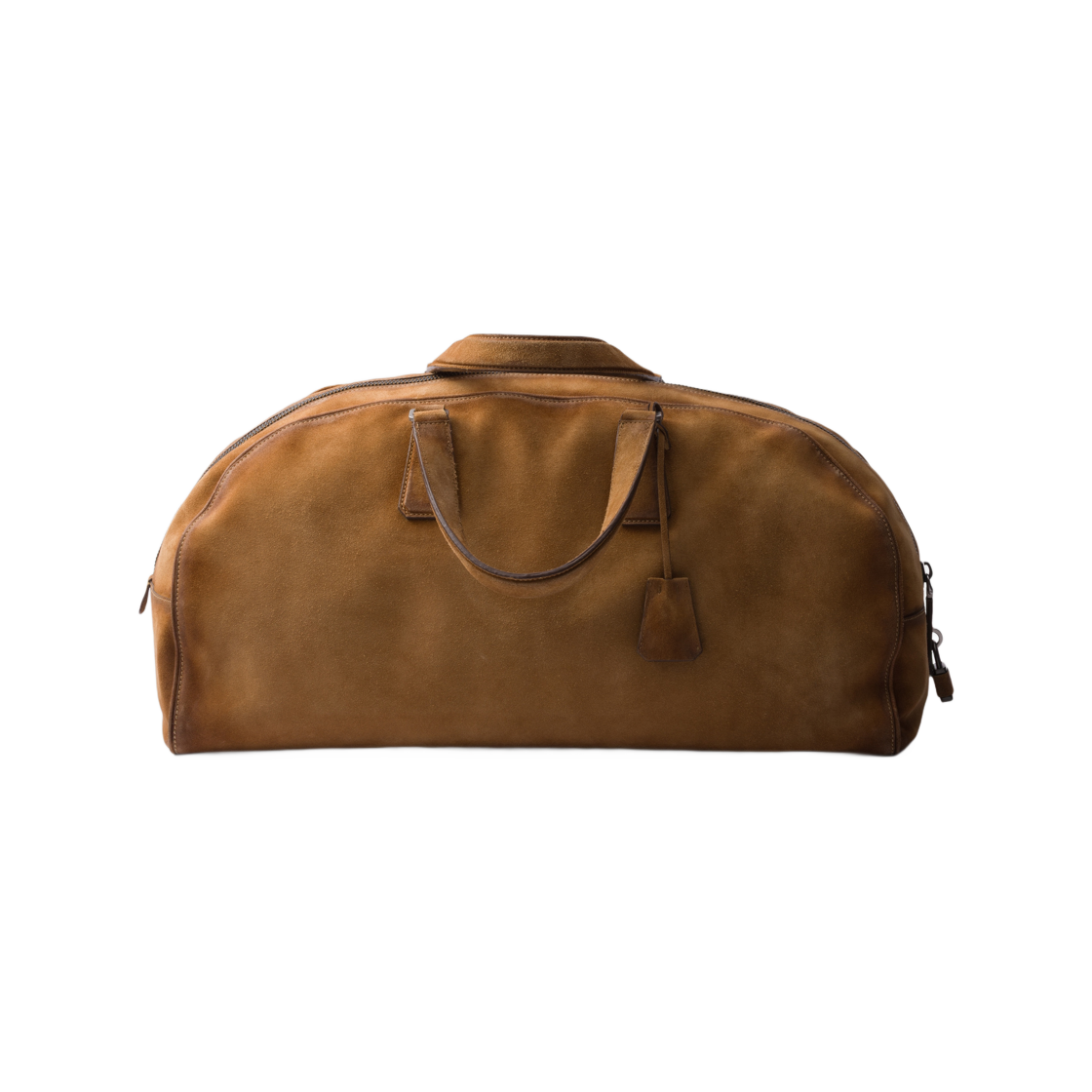 프라다 스웨이드 더플백 시나몬(Prada Suede Duffle Bag Cinnamon) - 2