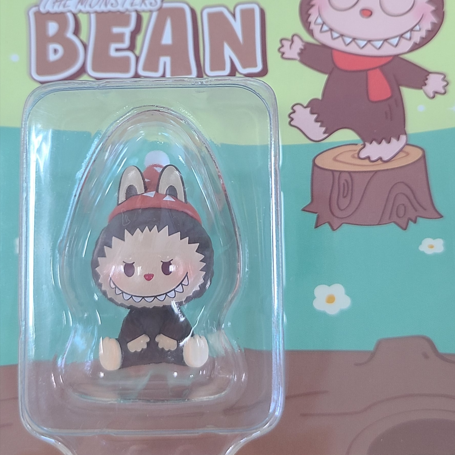 Pop Mart Pop Bean The Monsters Forest Fairy Tale Set Labubu Waiting For The Prologue Figure 착용 스타일