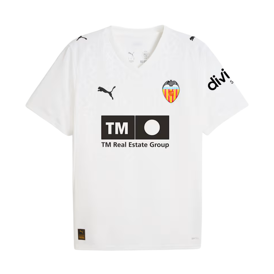 780185-01 Puma Valencia CF 2025/26 Home Jersey White (Non Marking Ver.)