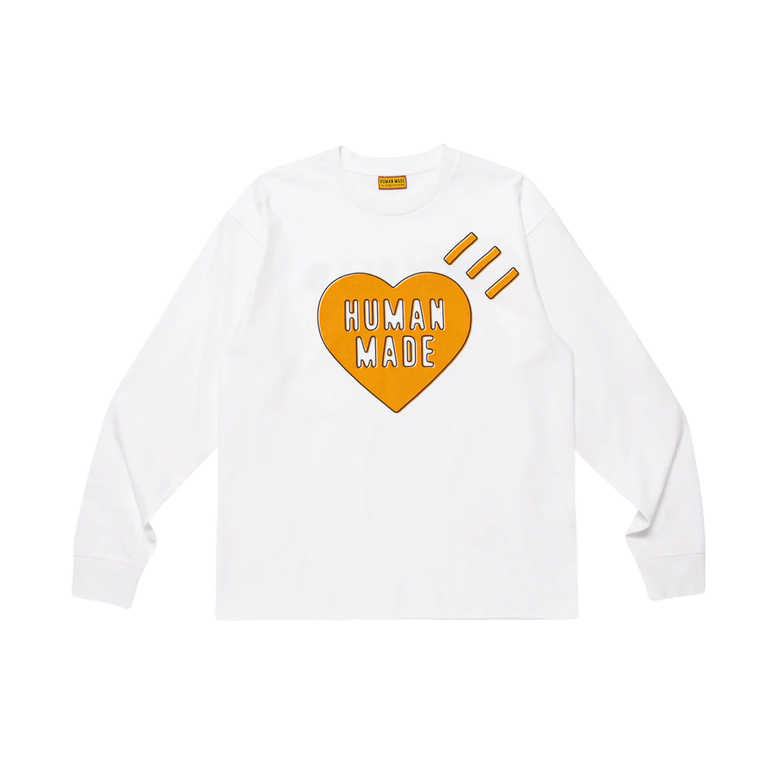 휴먼 메이드 그래픽 롱슬리브 티셔츠 화이트(Human Made Graphic L/S T-Shirt White)
