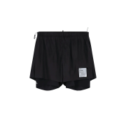 Satisfy Techsilk 8 Inch Shorts Black