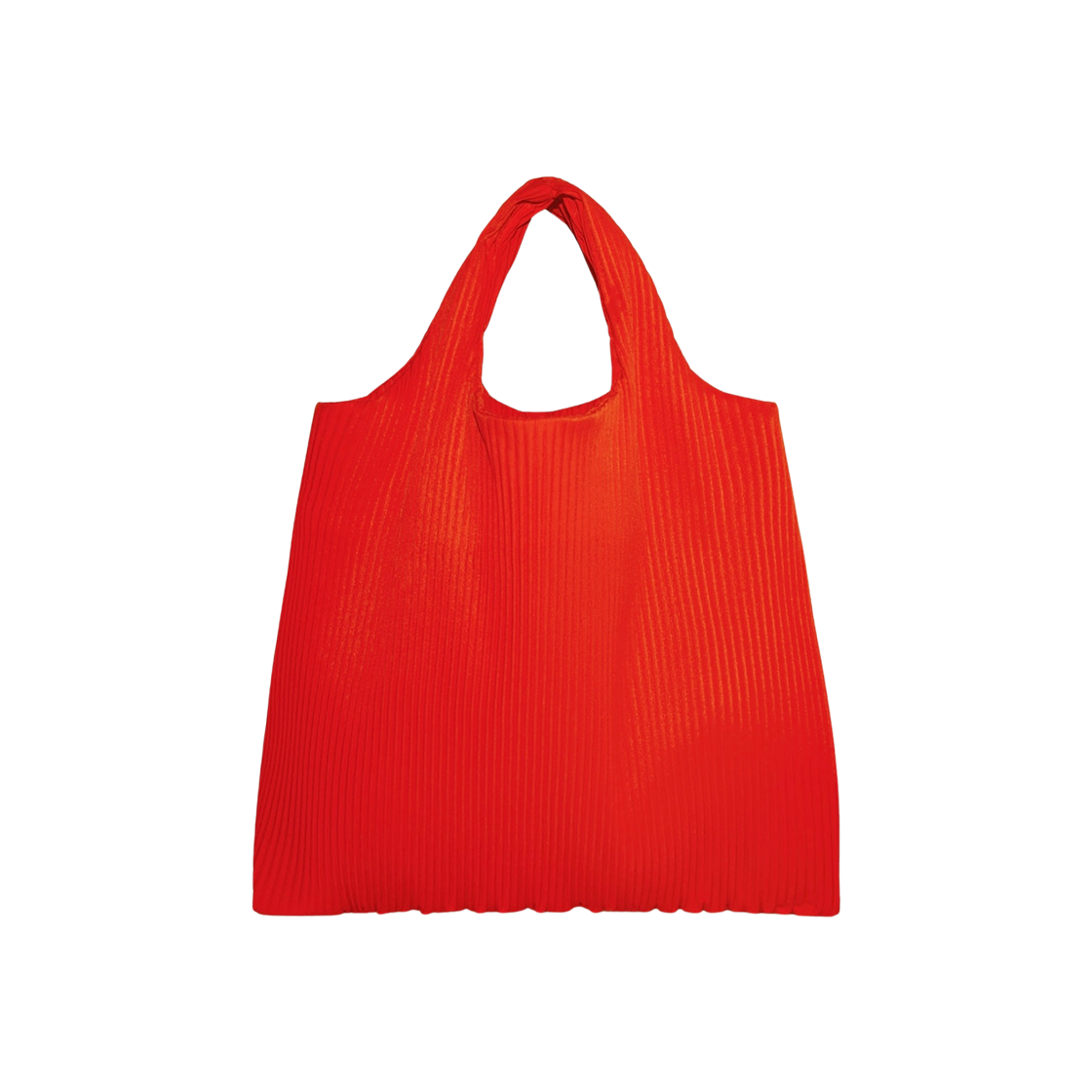 코스 스몰 플리티드 토트백 레드(COS Small Pleated Tote Bag Red) - 1