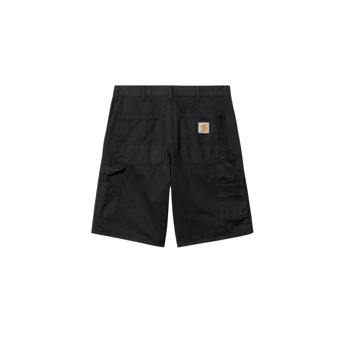 칼하트 WIP 싱글 니 쇼츠 블랙 가먼트 다이드(Carhartt WIP Single Knee Shorts Black Garment Dyed) - 2