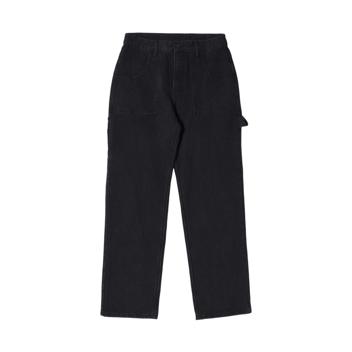 플라스틱프로덕트 MPa 페인터 데님 팬츠 블랙(Plasticproduct MPa Painter Denim Pants Black)