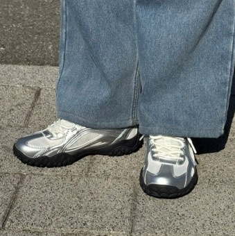 Fila Echappe MS Silver Moon 착용 스타일