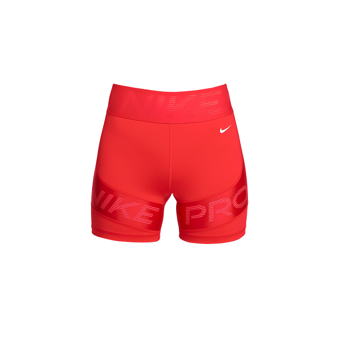 HV2367-633 (W) Nike Pro Sculpt Dri-Fit High Waisted 5 Inch Biker Shorts Light Crimson Ember Glow - Asia