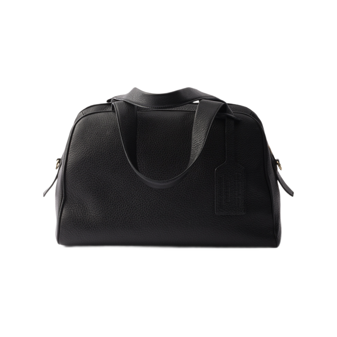 프라다 라지 레더 탑 핸들 백 블랙(Prada Large Leather Top-Handle Bag Black) - 2
