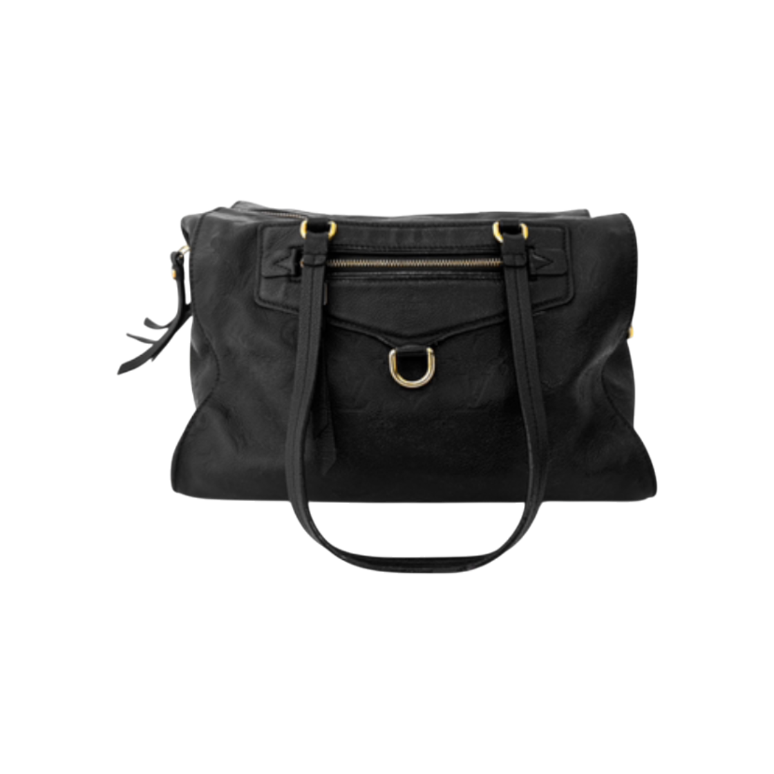 ITOVJKE2G5LJ Louis Vuitton LV Empreinte Monogram Lumineuse Tote Shoulder Bag Black