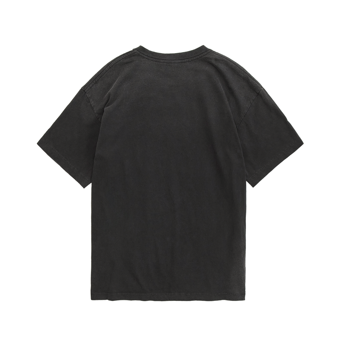 폴리테루 행크 새드 스컬 1/2 티 블랙(Polyteru HANK Sad Skull 1/2 Tee Black) - 2