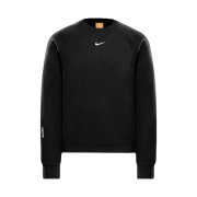 Nike Nocta Fleece CS Crew Black White - Asia