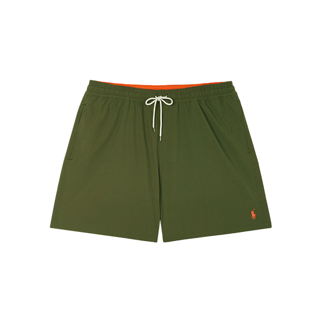 KM5CPASRLD0OL [10%적립] Polo Ralph Lauren 14.6cm Traveler Classic Swim Trunk Dark Green - 25FW