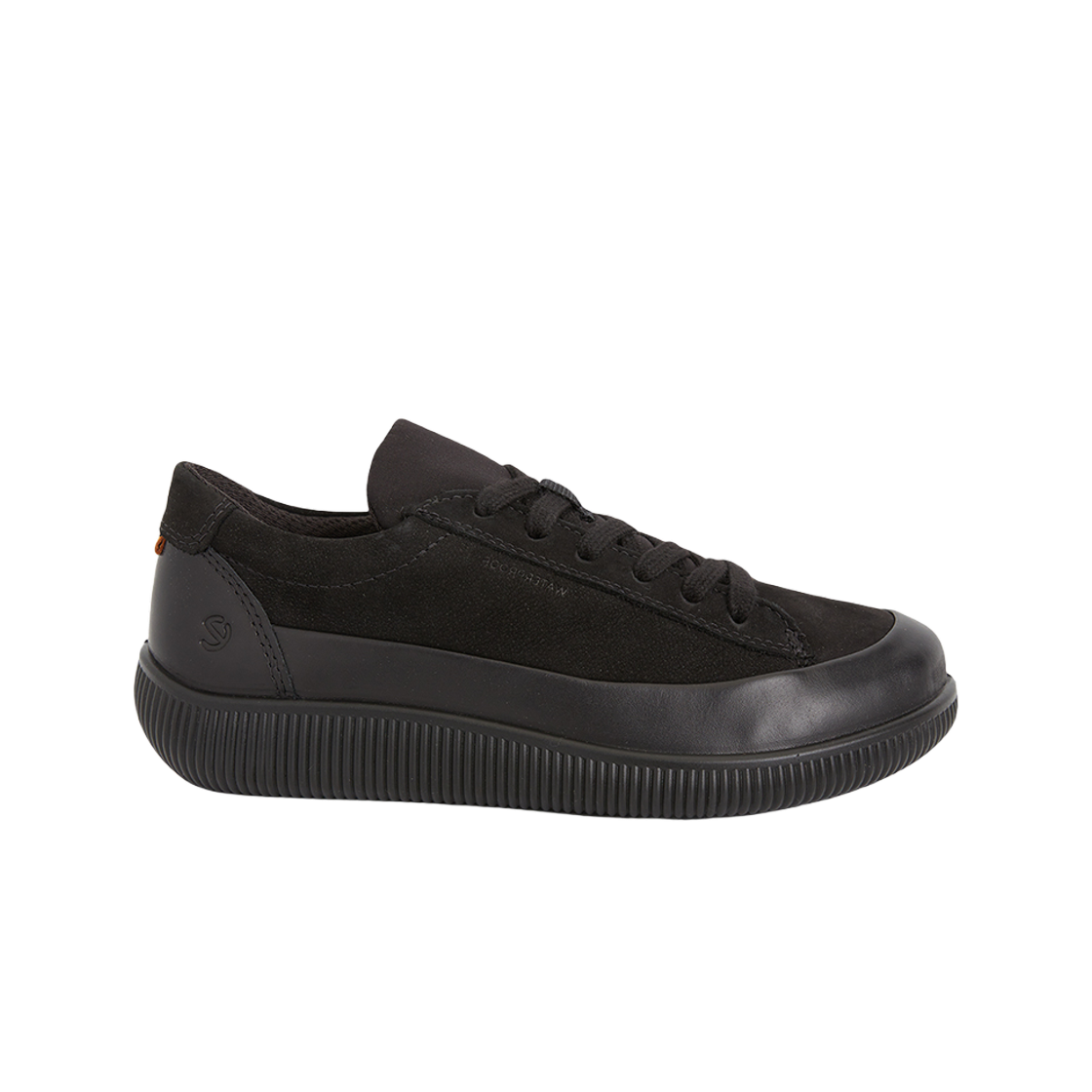 (W) 에코 소프트 제로 스니커즈 블랙((W) Ecco Soft Zero Sneakers Black) - 1