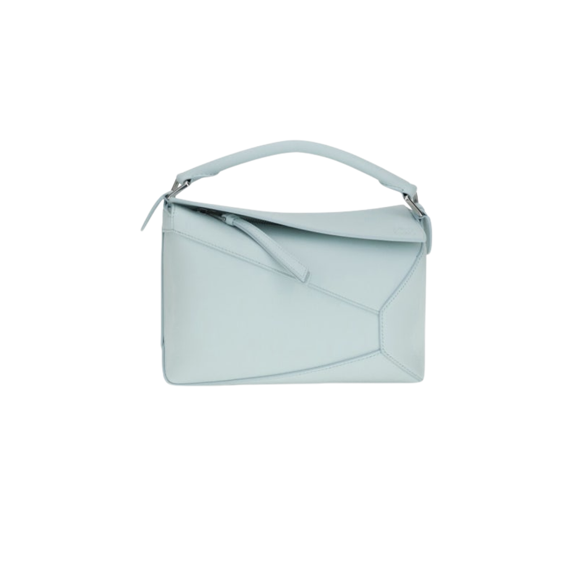 A510P60XAC-3053 Loewe Classic Calfskin Small Puzzle Edge Bag Frozen