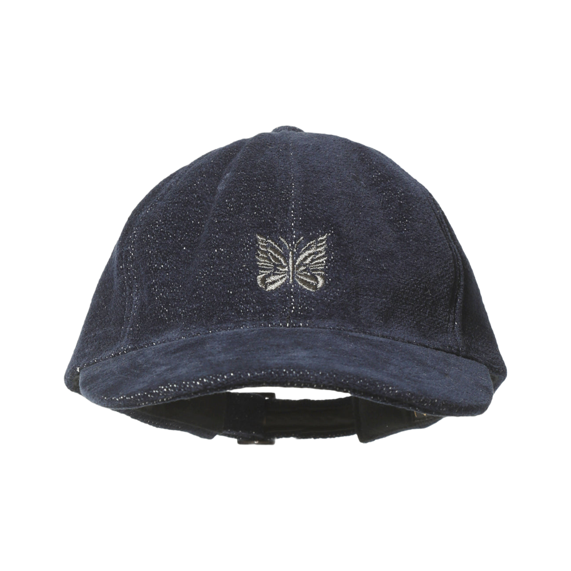 니들스 베이스볼 캡 코튼 와시 셔닐 인디고(Needles Baseball Cap Cotton Washi Chenille Indigo)