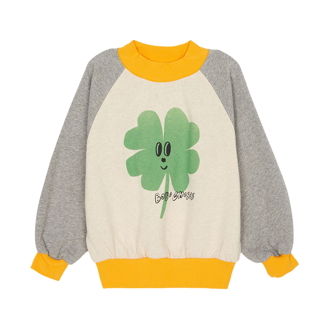 225AC041 (Kids) Bobo Choses Fleece Sweatshirt Gray