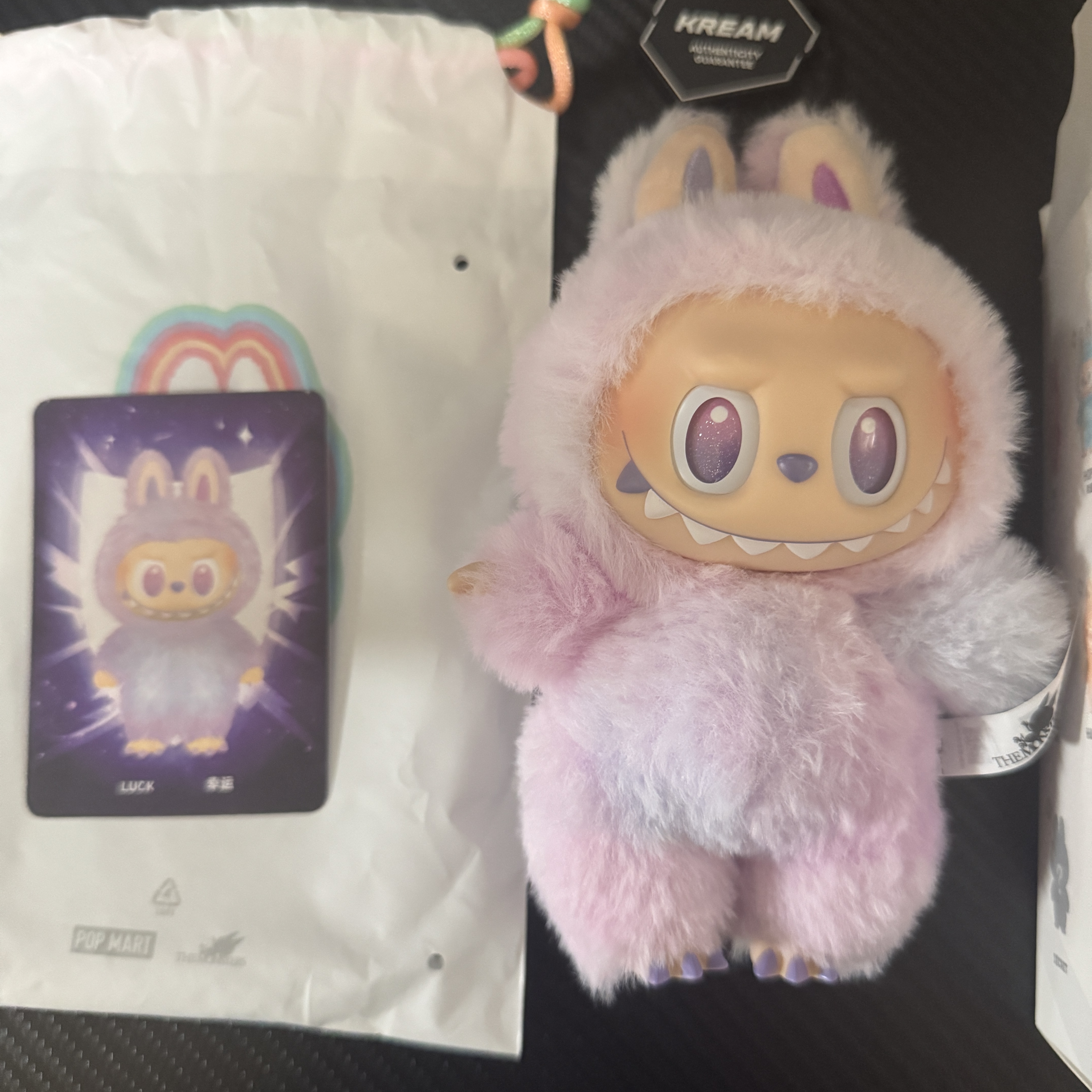 Pop Mart Labubu The Monsters Highlight Series Luck Keyring (Opened Case) 착용 스타일 - 2