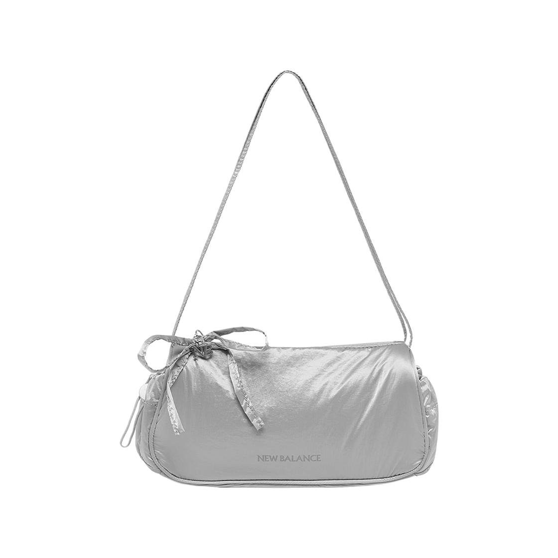 뉴발란스 글로시 미니 숄더백 실버(New Balance Glossy Mini Shoulder Bag Silver)