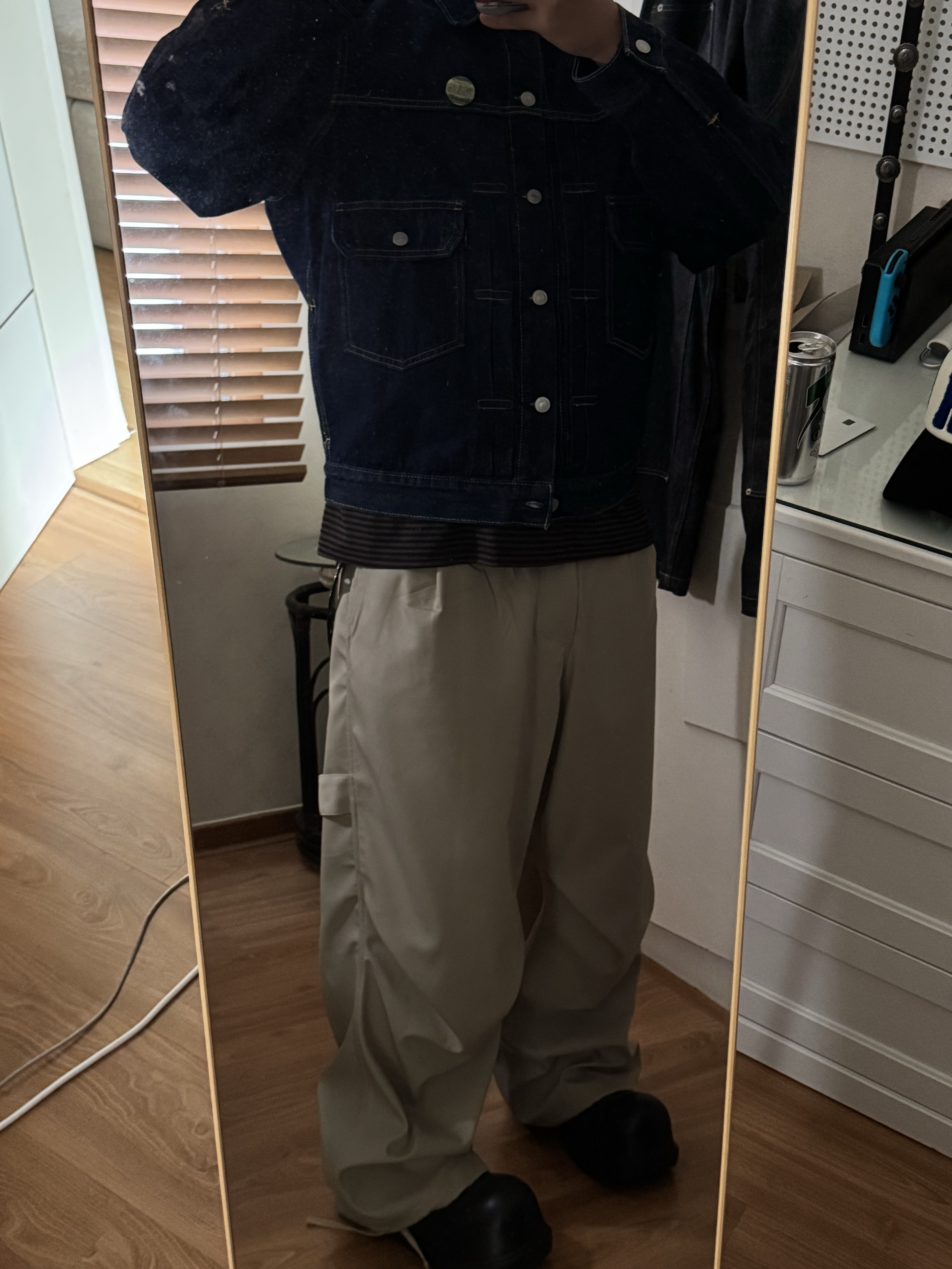 [예약 배송] Kamien x KOIN SEOUL 247 All Day Slacks Beige 착용 스타일