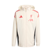 Adidas Liverpool FC Tiro 25 Competition All Weather Jacket Wonder White - KR Sizing