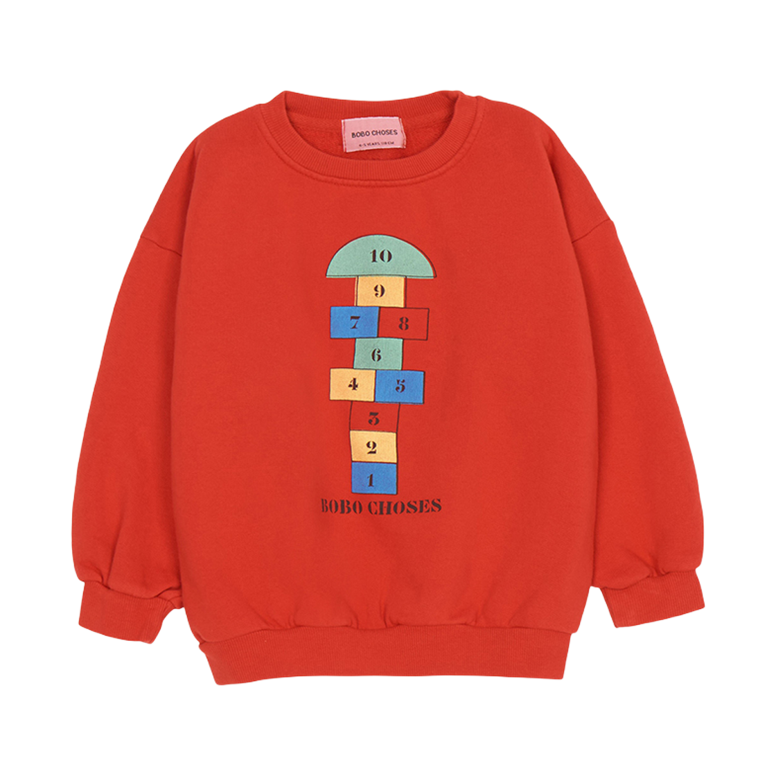 B225AC036 (Kids) Bobo Choses Sweatshirt Red
